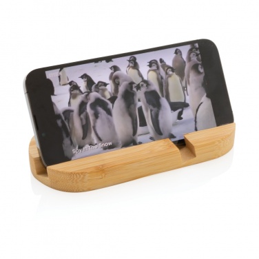 Logotrade advertising product image of: Bamboo tablet and phone holder