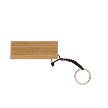 Logotrade corporate gift image of: Standkey bamboo keychain phone stand
