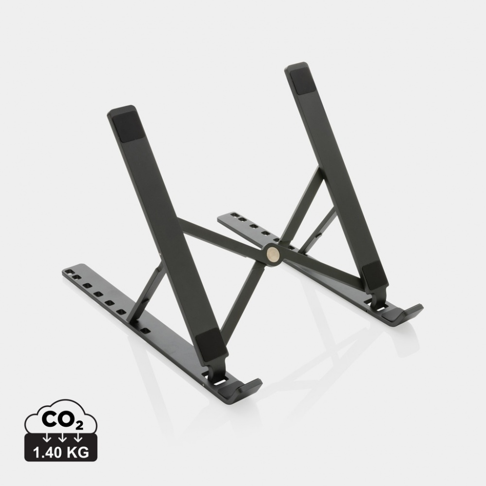 Logotrade promotional giveaway image of: Terra RCS recycled aluminium universal laptop/tablet stand