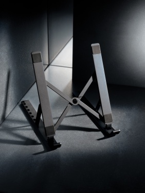 Logotrade promotional gift image of: Terra RCS recycled aluminium universal laptop/tablet stand