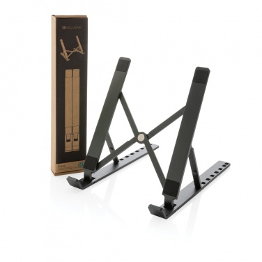 Logo trade promotional items image of: Terra RCS recycled aluminium universal laptop/tablet stand