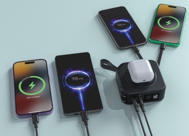 Logotrade promotional merchandise picture of: Urban Vitamin Saratoga 5 in 1 universal charger