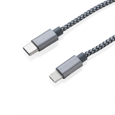 Logo trade promotional gifts picture of: 3-in-1 braided cable