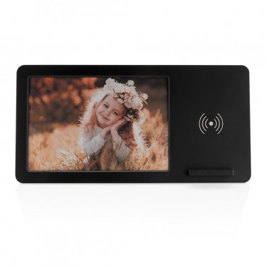Logotrade promotional item image of: 5W Wireless charger and photo frame