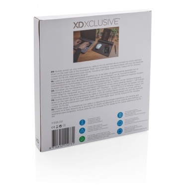 Logo trade promotional items picture of: Air mousepad with 5W wireless charging and USB