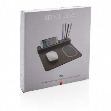 Logotrade advertising products photo of: Air mousepad with 5W wireless charging and USB