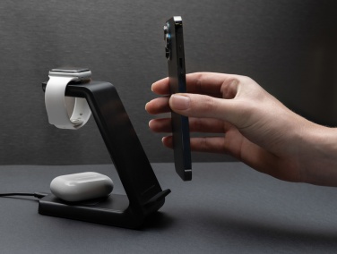 Logo trade promotional products image of: Urban Vitamin Fairfield 3 in1 RCS rplastic charger