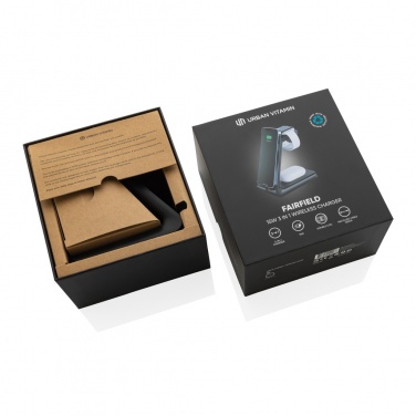 Logo trade corporate gifts picture of: Urban Vitamin Fairfield 3 in1 RCS rplastic charger