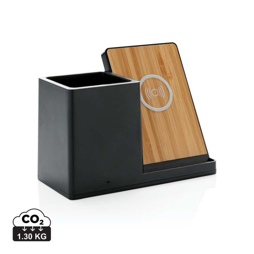 Logotrade advertising products photo of: Ontario RCS recycled plastic 10W wireless charger