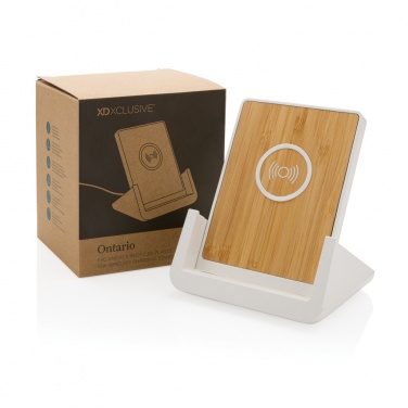 Logotrade promotional product picture of: Ontario  RCS recycled plastic 10W stand