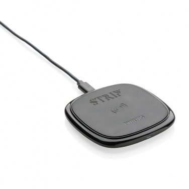 Logo trade promotional item photo of: Philips 10W Qi wireless charger