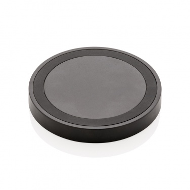 Logo trade promotional items image of: 5W wireless charging pad round