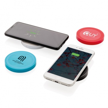 Logotrade promotional product image of: 5W wireless charging pad round