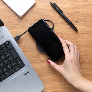 Logotrade promotional items photo of: 5W wireless charging pad round