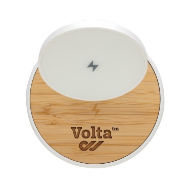 Logo trade promotional items picture of: Ontario RCS rplastic 15W magnetic charging 2 in 1 stand