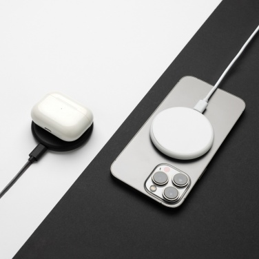 Logotrade promotional giveaways photo of: Magnapad 15W RCS rplastic magnetic 3 in 1 charging pad