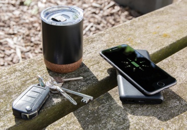 Logo trade promotional gifts image of: 10.000 mAh Fast Charging 10W Wireless Powerbank with PD