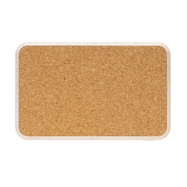 Logotrade advertising product image of: Cork and Wheat 5.000 mAh pocket powerbank