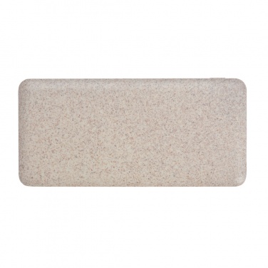 Logotrade business gift image of: 10.000 mah wheat straw powerbank