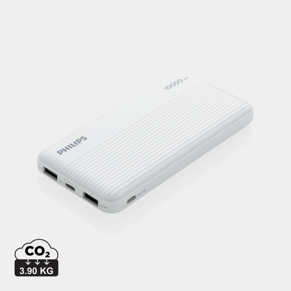 Logotrade promotional giveaways photo of: Philips 10.000 mAh slim powerbank