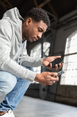 Logo trade promotional merchandise image of: Urban Vitamin Sonoma RCS rplastic 10.000mah powerbank