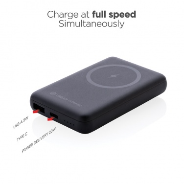 Logo trade corporate gifts picture of: Urban Vitamin Los Altos RCS rplastic 5000mah powerbank