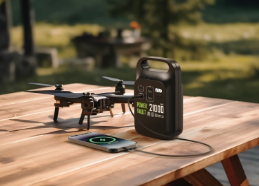 Logo trade business gift photo of: Power Vault RCS rplastic 21000 mAh portable power station