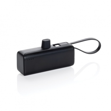 Logotrade promotional merchandise image of: Powerlink RCS rplastic 3000 mah powerbank USB C connector