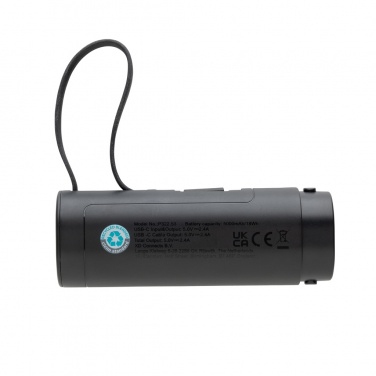 Logo trade promotional item photo of: CycleCell 5000 mah removable battery powerbank