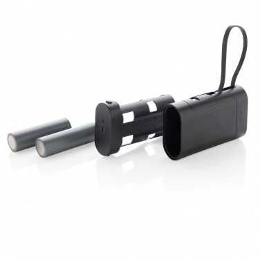 Logotrade corporate gift image of: CycleCell 10,000 mah removable battery powerbank