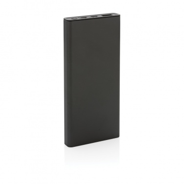 Logo trade corporate gift photo of: Terra RCS recycled 18W aluminium powerbank 10.000 mAh