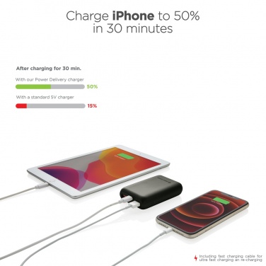 Logotrade corporate gift picture of: Urban Vitamin Alameda 10.000 mAh 18W PD powerbank