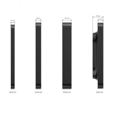 Logo trade business gift photo of: Urban Vitamin Burbank RCS plastic/alu  3000 mah powerbank