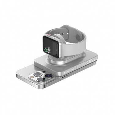 Logo trade promotional merchandise image of: Urban Vitamin Malibu RCS plastic/alu 5000 mah powerbank