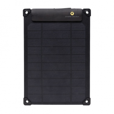 Logo trade corporate gifts picture of: Solarpulse rplastic portable solar panel 5W