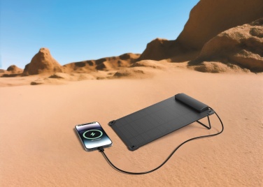 Logo trade promotional items picture of: Solarpulse rplastic portable solar panel 5W