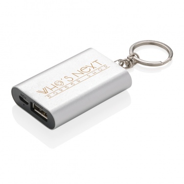 Logotrade promotional item picture of: 1.000 mAh keychain powerbank