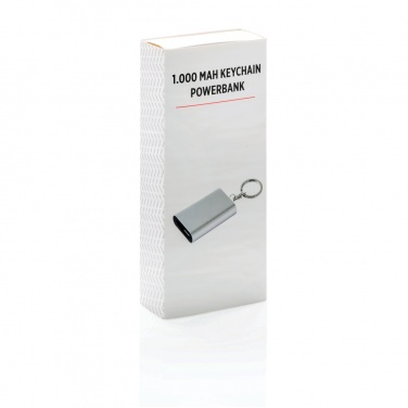 Logotrade advertising product image of: 1.000 mAh keychain powerbank