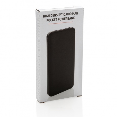 Logotrade promotional product image of: High Density 10.000 mAh Pocket Powerbank