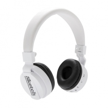Logo trade corporate gift photo of: Foldable wireless headphone