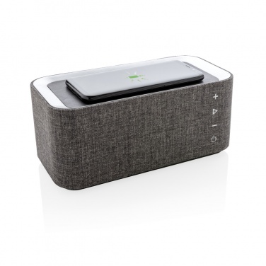 Logo trade promotional items image of: Vogue wireless charging speaker