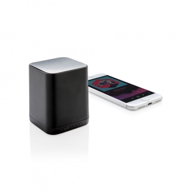 Logo trade promotional giveaways picture of: Light up logo wireless speaker