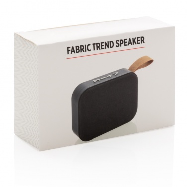 Logotrade advertising products photo of: Fabric trend speaker