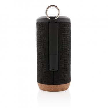 Logo trade promotional merchandise photo of: Baia 10W wireless speaker, cork