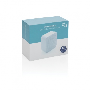 Logo trade promotional products picture of: 3W antimicrobial wireless speaker