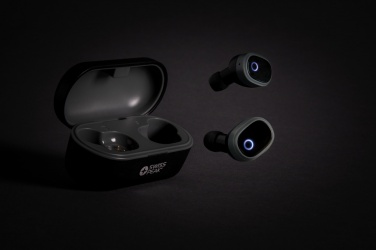 Logo trade promotional items picture of: Swiss peak TWS earbuds