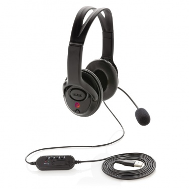 Logotrade promotional merchandise photo of: Over ear wired work headset