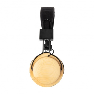 Logotrade advertising product picture of: Bamboo wireless headphone