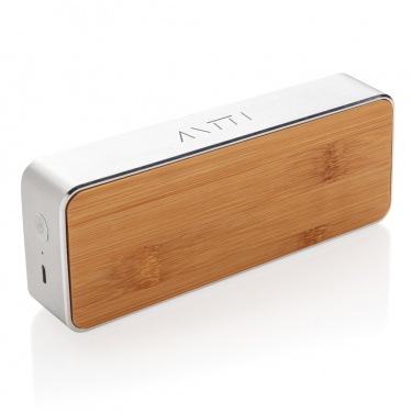 Logotrade promotional giveaway picture of: Nevada Bamboo 3W wireless speaker