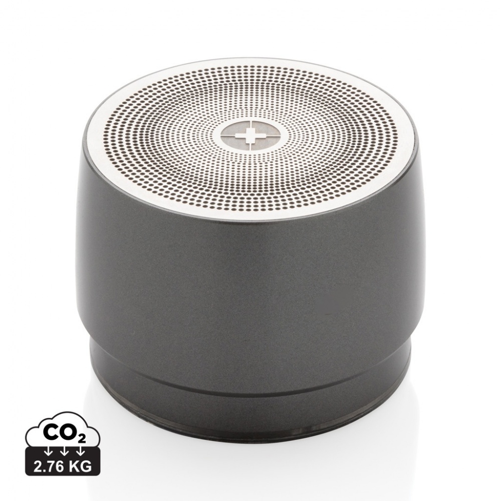 Logotrade promotional gift image of: Swiss peak 5W wireless bass speaker
